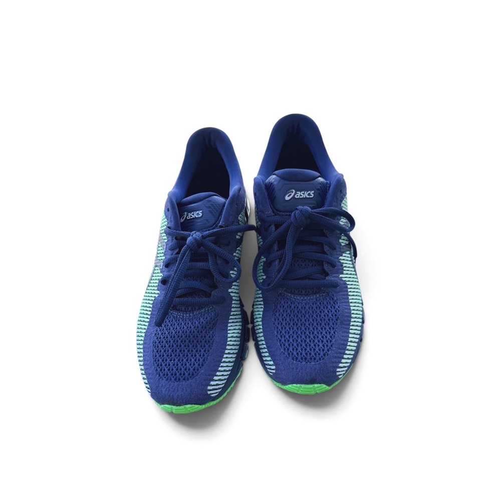 Asics Gel-Quantum 360 5 Blue Green Running Shoes 1022A121 Womens 9.5